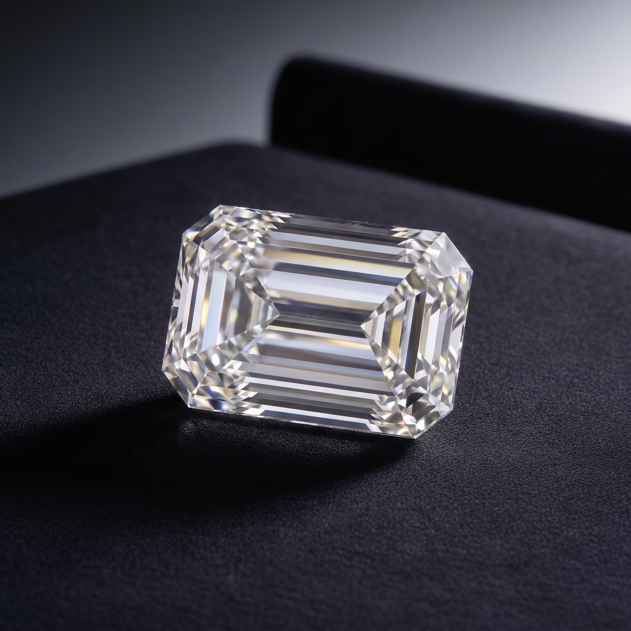 Emerald Cut Lab Grown Diamond