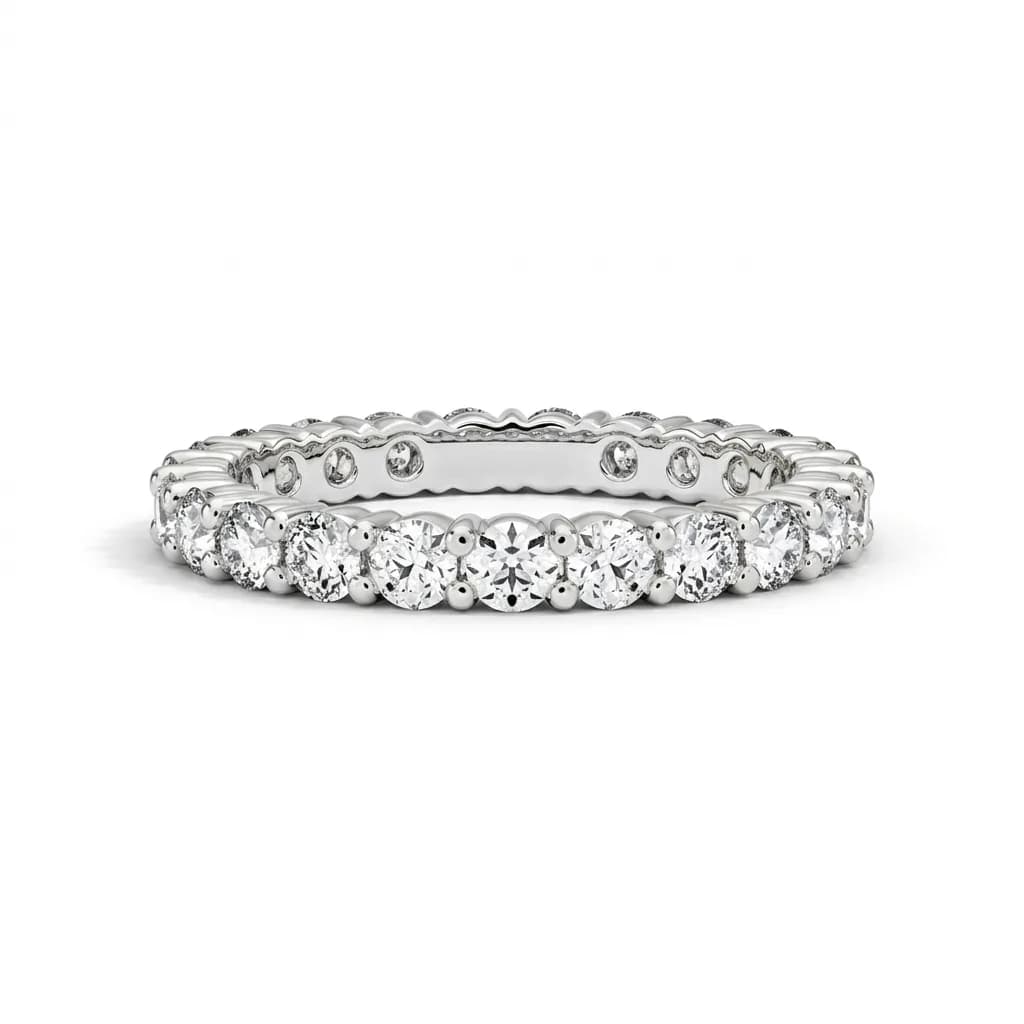 Classic Lab Grown Diamond Eternity Wedding Ring alternate view