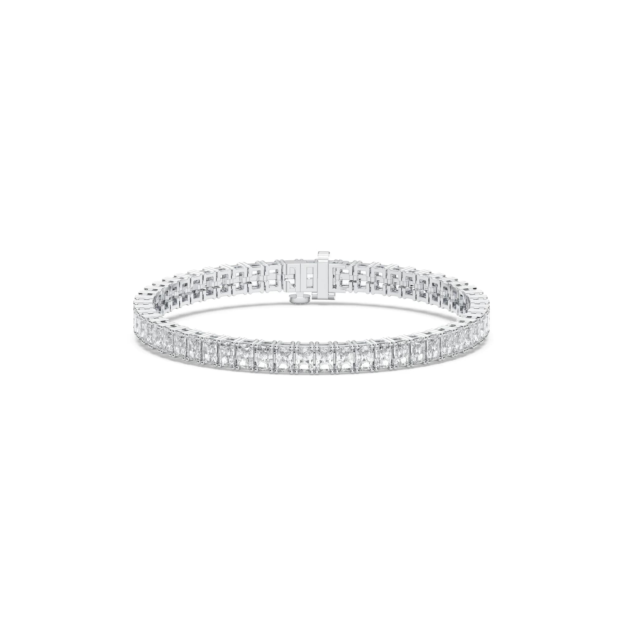 Radiant Cut Masterpiece Diamond Tennis Bracelet alternate view