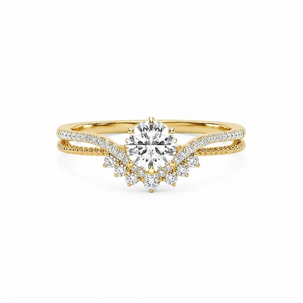 Royal Engagement Diamond Crown